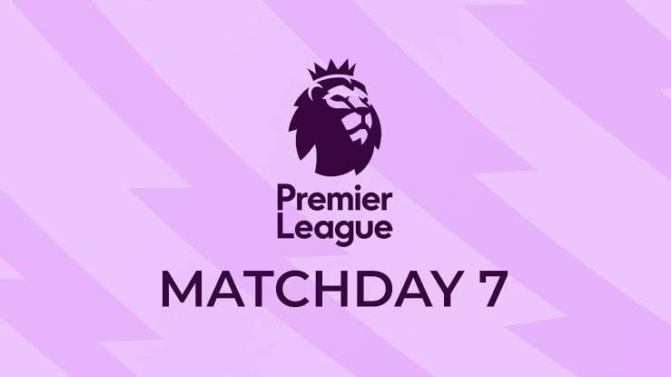 Premier League football match in action Gameweek 7.